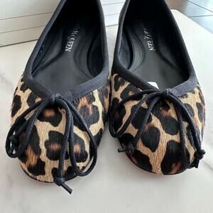 Alexander Mcqueen "armadillo" Leopard / Black Ballet Flats Size EU 37.5 $950